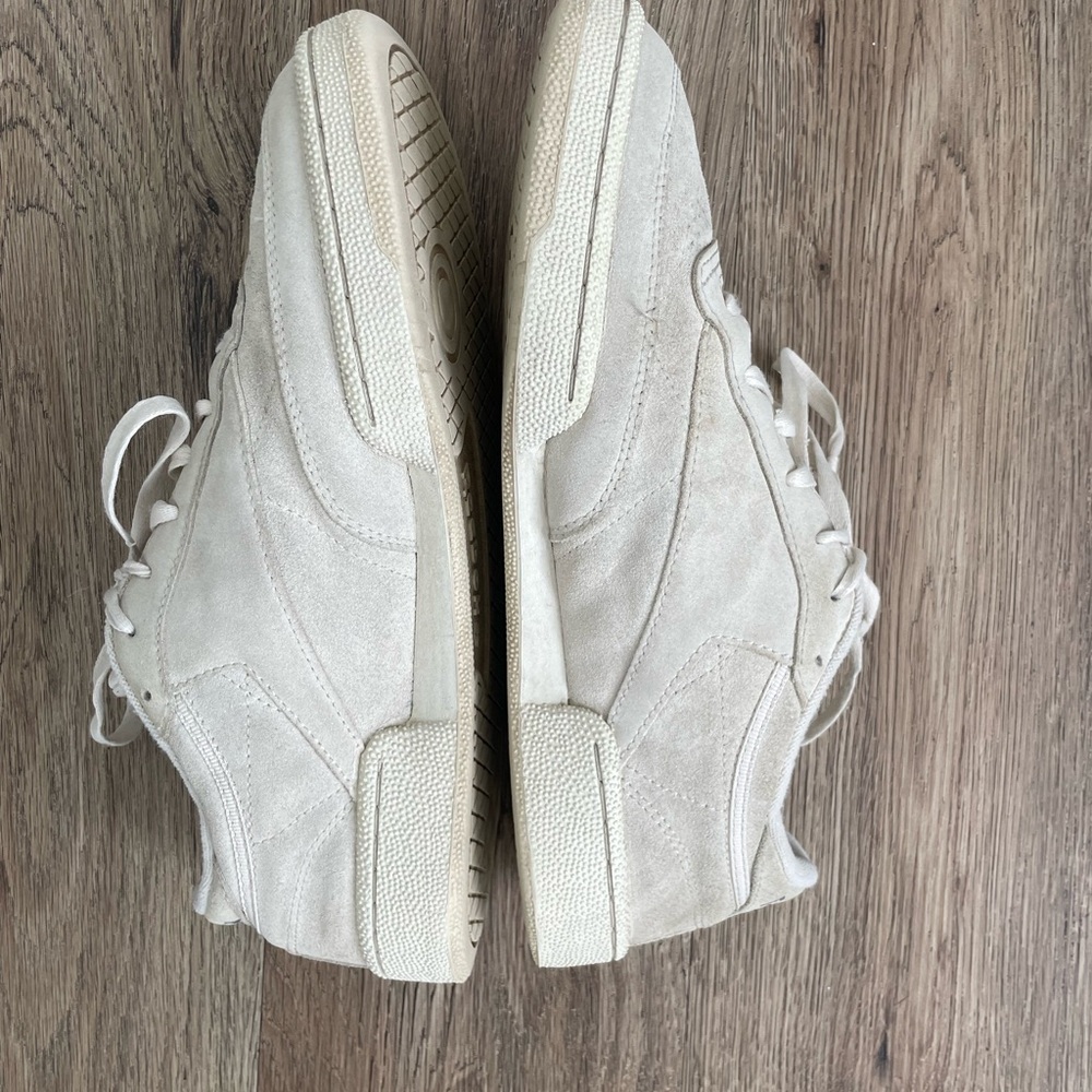 Men Size 8.5 Reebok Club C 85 'Bone' Shoes - Picture 4 of 8